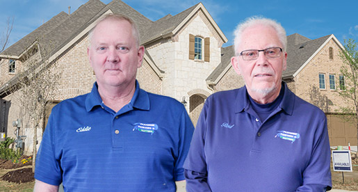 House painter and estimator The Colony, Eddie and Rod